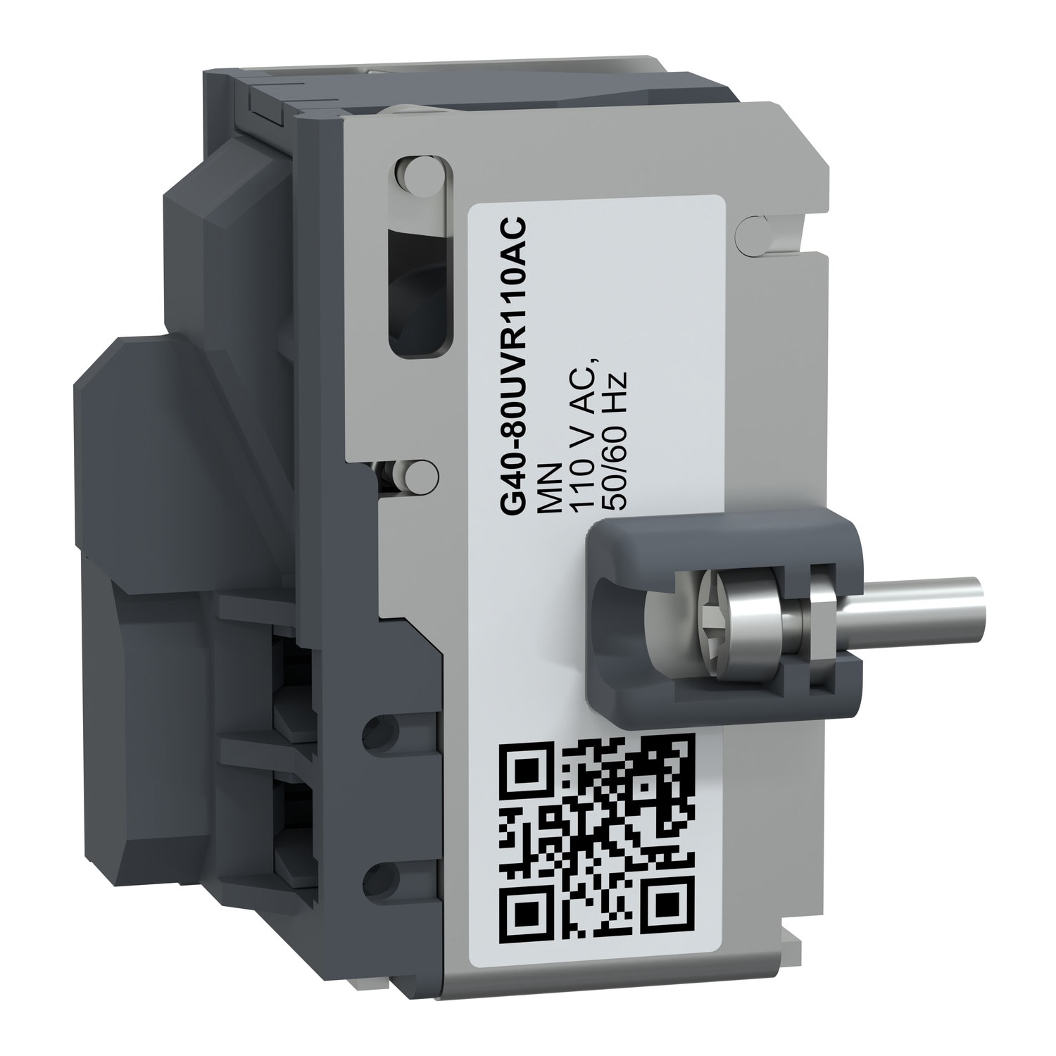 SCHNEIDER ELECTRIC - Sgancio sottotensione MN, MCCB EasyPact 400/800, 110VAC 50/60Hz