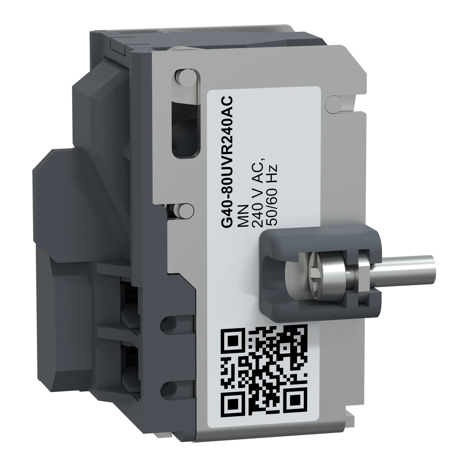 SCHNEIDER ELECTRIC - Sgancio sottotensione MN, EasyPact MCCB 400/800, 240VAC 50/60Hz