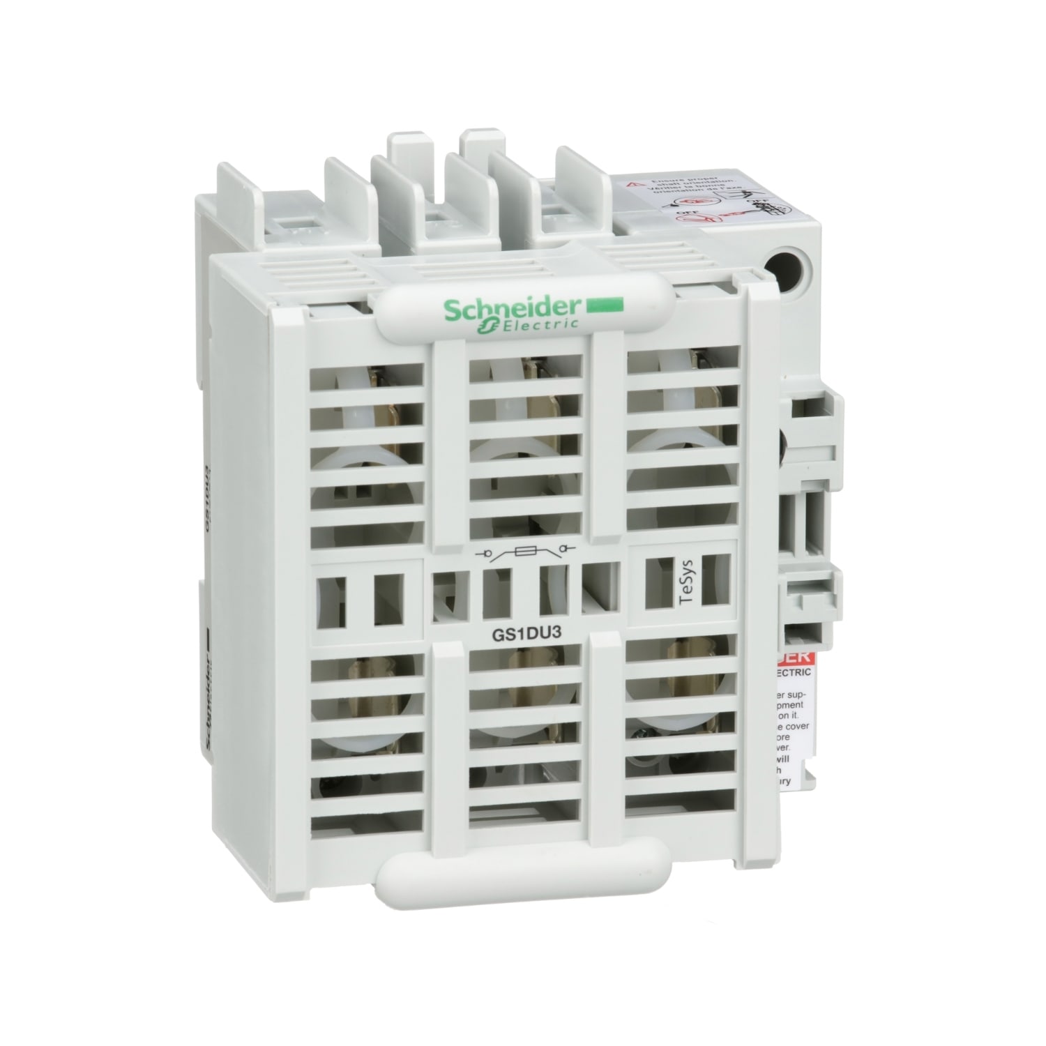 SCHNEIDER ELECTRIC - Interruttore Sezionatore con fusibile, TeSys, GS1, 30 A - dimensione fusibile J