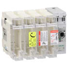 SCHNEIDER ELECTRIC - Interruttore Sezionatore con fusibile, TeSys, GS2J, 4 poli - 100A - DIN 22 x 58 mm