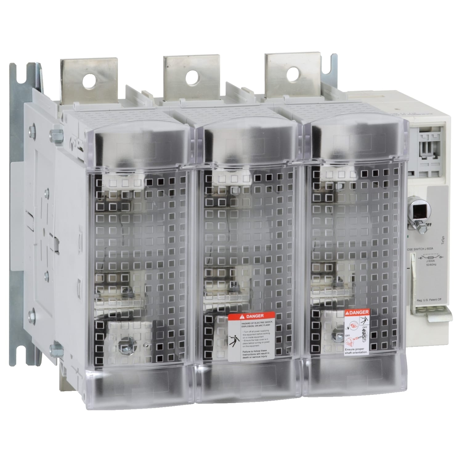 SCHNEIDER ELECTRIC - Interruttore Sezionatore con fusibile, TeSys, GS, 3P - UL 600 A - dimensione fusibile J
