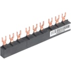 SCHNEIDER ELECTRIC - Sbarra a 3 poli - 63 A - 3 derivazioni - Passo 45 mm
