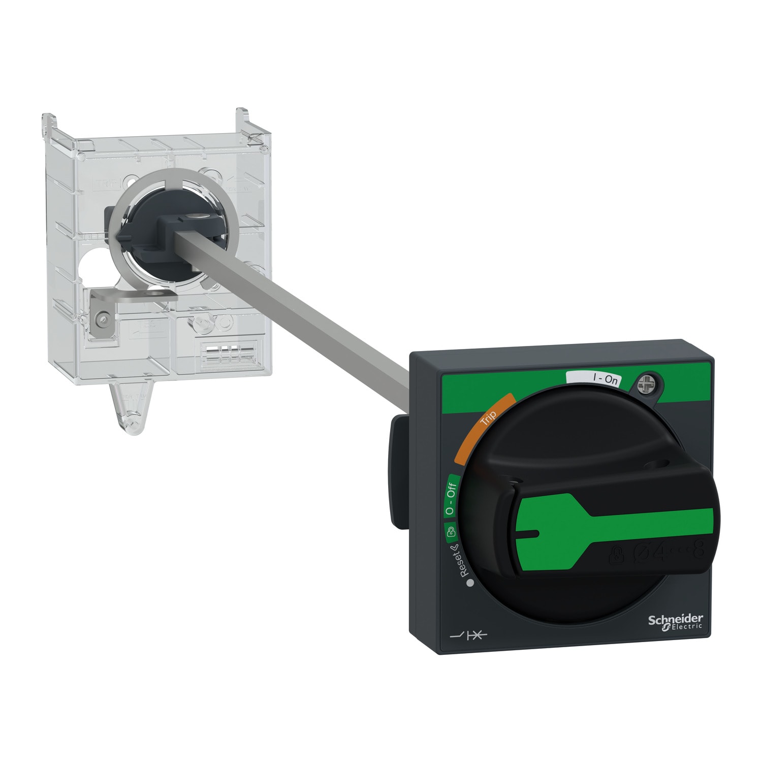 SCHNEIDER ELECTRIC - Kit manovra rotativa TeSys GV3 - IP54 - nero - per GV3L e GV3P