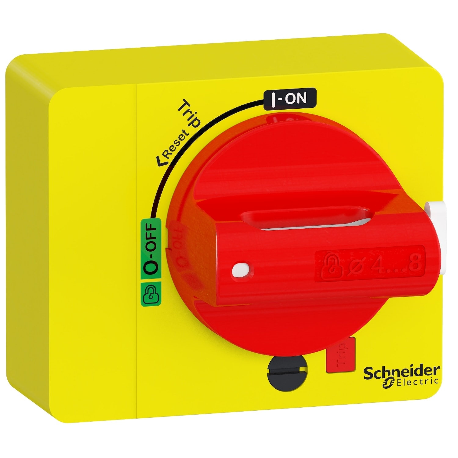 SCHNEIDER ELECTRIC - Manovra rotativa diretta rossa - GV4