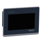SCHNEIDER ELECTRIC - HMI, Harmony, ST6, 7"W 2COM, 2Ethernet, USB host&device, 24VDC