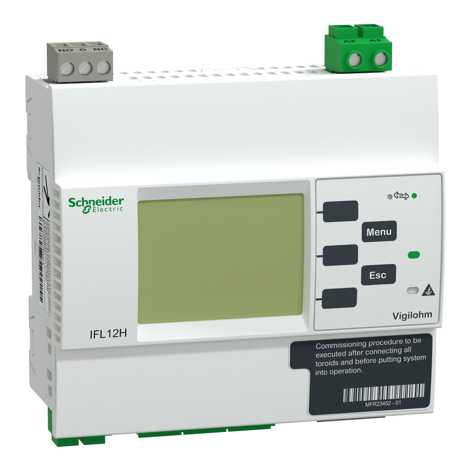 SCHNEIDER ELECTRIC - Localizzatore guasti 12 canali per ospedali, Modbus, 110/230 Vca, 125/250 Vcc
