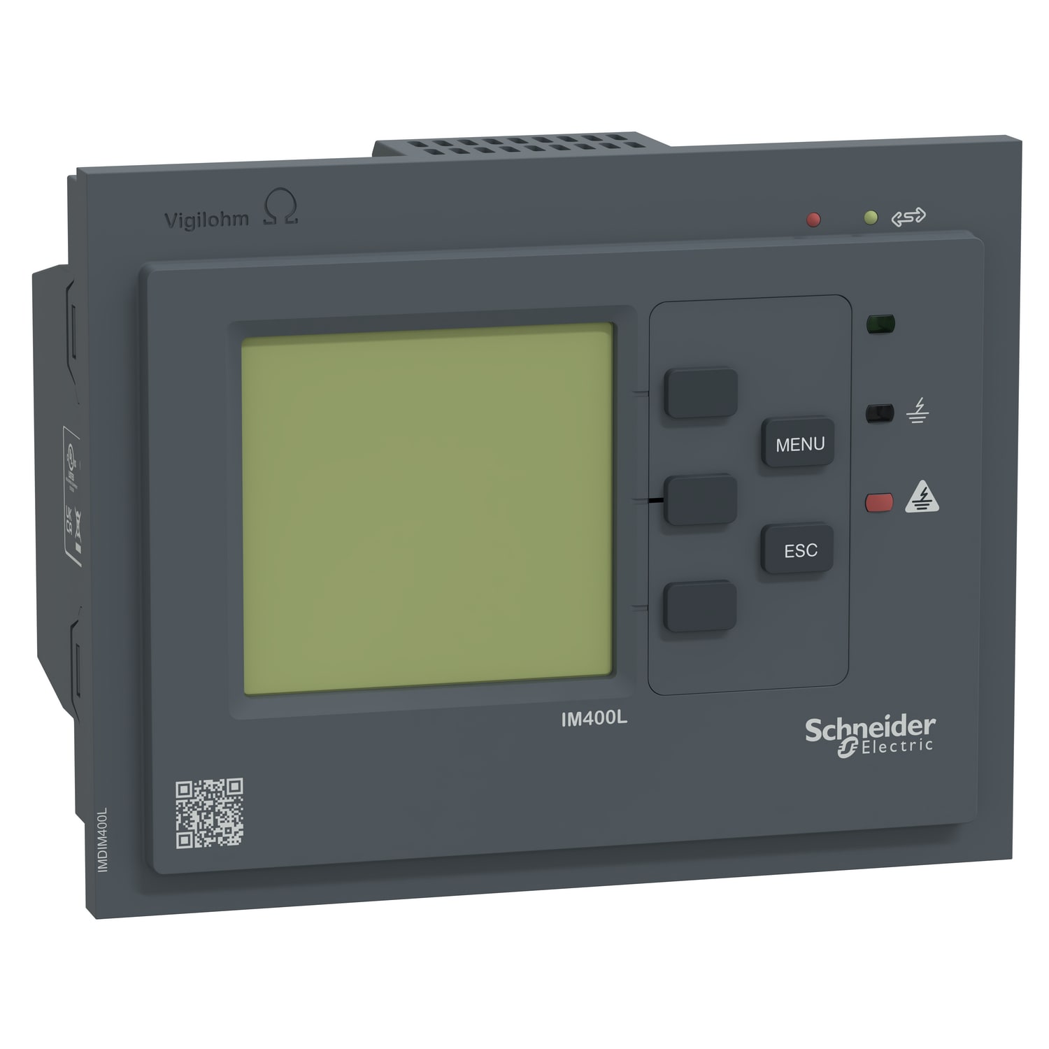 SCHNEIDER ELECTRIC - Controllore di isolamento, Vigilohm, IM400L, controllore di isolamento, 24-48 VDC
