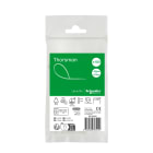 SCHNEIDER ELECTRIC - Accessori, Mureva Tube & Fix, Fascette di Cablaggio, 100x2.5mm, trasparente, incolore - [prezzo per 100 pz]
