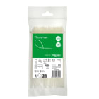 SCHNEIDER ELECTRIC - Accessori, Mureva Tube & Fix, Fascette di Cablaggio, 150x3.6mm, trasparente, incolore - [prezzo per 100 pz]