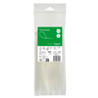 SCHNEIDER ELECTRIC - Accessori, Mureva Tube & Fix, Fascette di Cablaggio, 200x3.6mm, trasparente, incolore - [prezzo per 100 pz]