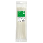 SCHNEIDER ELECTRIC - Accessori, Mureva Tube & Fix, Fascette di Cablaggio, 370x4.8mm, trasparente, incolore - [prezzo per 100 pz]