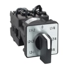 SCHNEIDER ELECTRIC - Commutatore a camme voltmetro 3L E 3L-N - 45° - 12 A - per multifissaggio