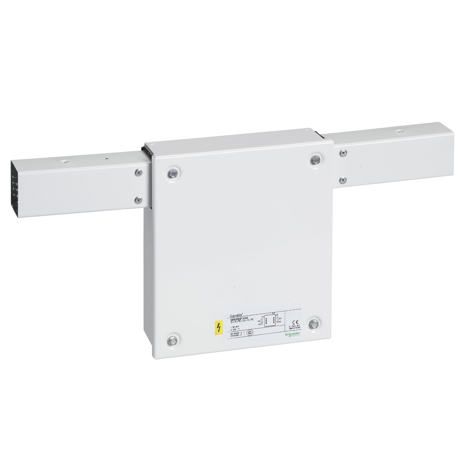 SCHNEIDER ELECTRIC - Condotto sbarre, Canalis, KBB, Alimentazione KBB - 40 A - centrale - 2 circ. - Telecomando