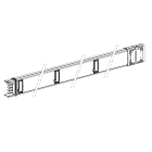 SCHNEIDER ELECTRIC - Canalis - Elemento rettilineo - 160 A - 3 m - 6 derivazioni