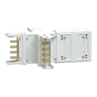 SCHNEIDER ELECTRIC - Elemento a X per Canalis KSA250 alluminio 250A dimensioni fisse (A/B/C/D 165 mm) 3L+N+PE bianco RAL9001