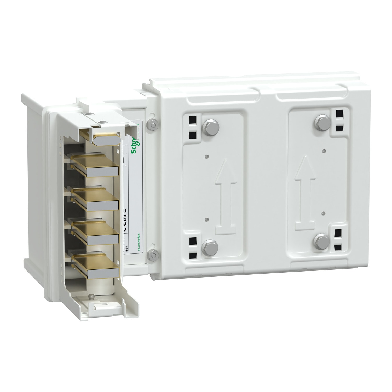 SCHNEIDER ELECTRIC - Angolare orizzontale 4 poli 400A
