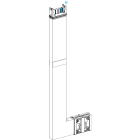 SCHNEIDER ELECTRIC - Angolare verticale pe interno 4 poli 400A a misura taglia fuoco