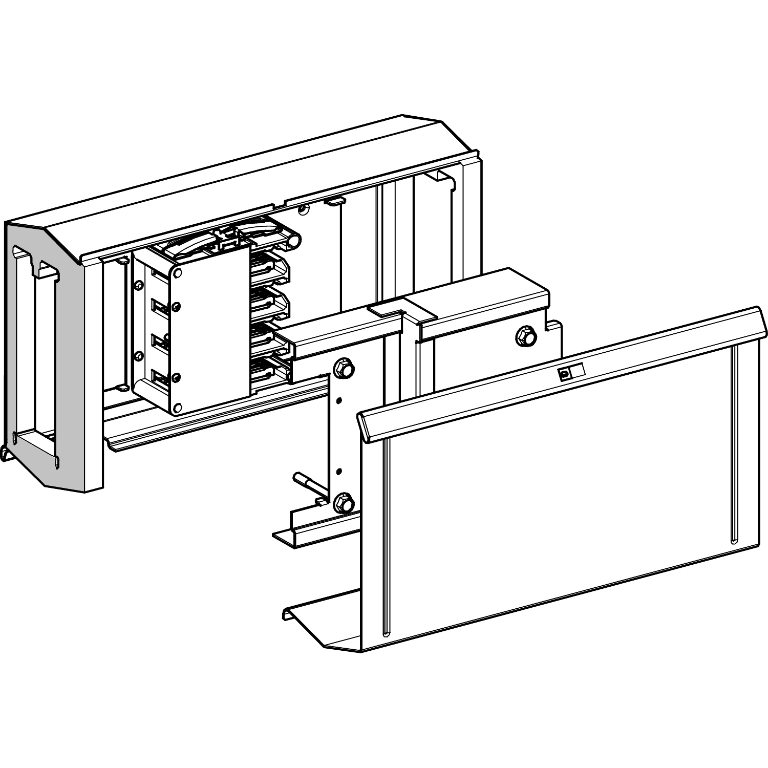 SCHNEIDER ELECTRIC - Canalis - Adattatore per unità KS precedente - 400 A