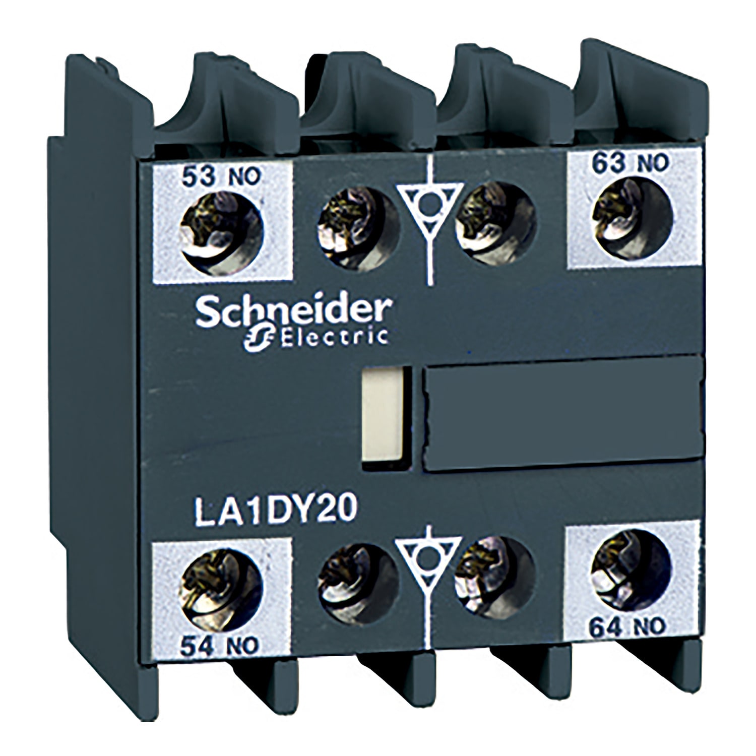 SCHNEIDER ELECTRIC - Blocco contatti ausiliari TeSys D - 3 NA + 1 NC - morsetti a vite