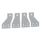 SCHNEIDER ELECTRIC - Attacchi a squadraper contattore TeSys Giga 4P LC1G360-800 80mm