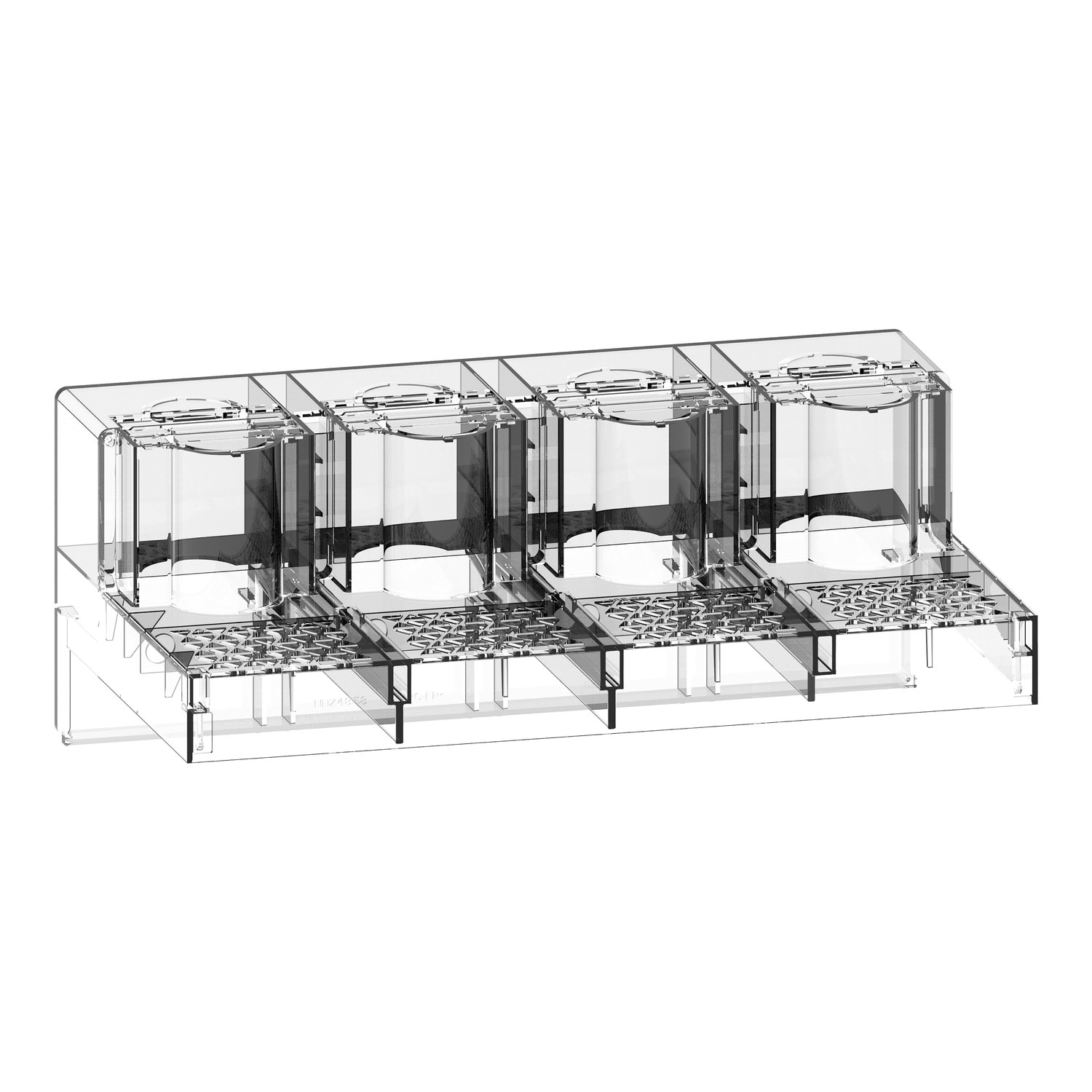 SCHNEIDER ELECTRIC - Calotte coprimorsetti IP20 per contattori TeSys Giga 4P LC1G630-800