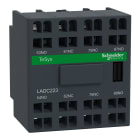 SCHNEIDER ELECTRIC - Blocco contatto ausiliario TeSys - 2NO + 2NC - Terminali a molla