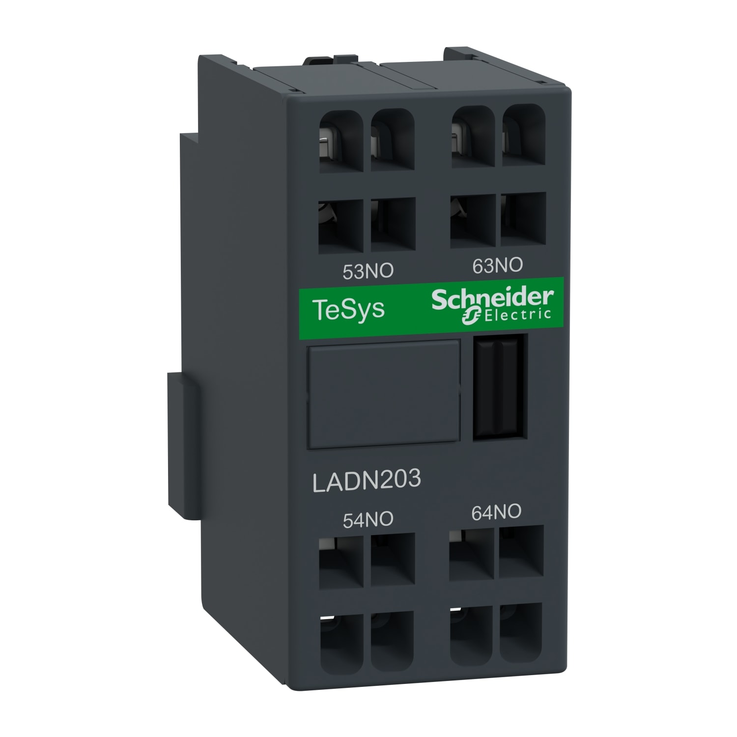 SCHNEIDER ELECTRIC - Blocco contatti ausiliari TeSys - 2NO - Terminali a molla