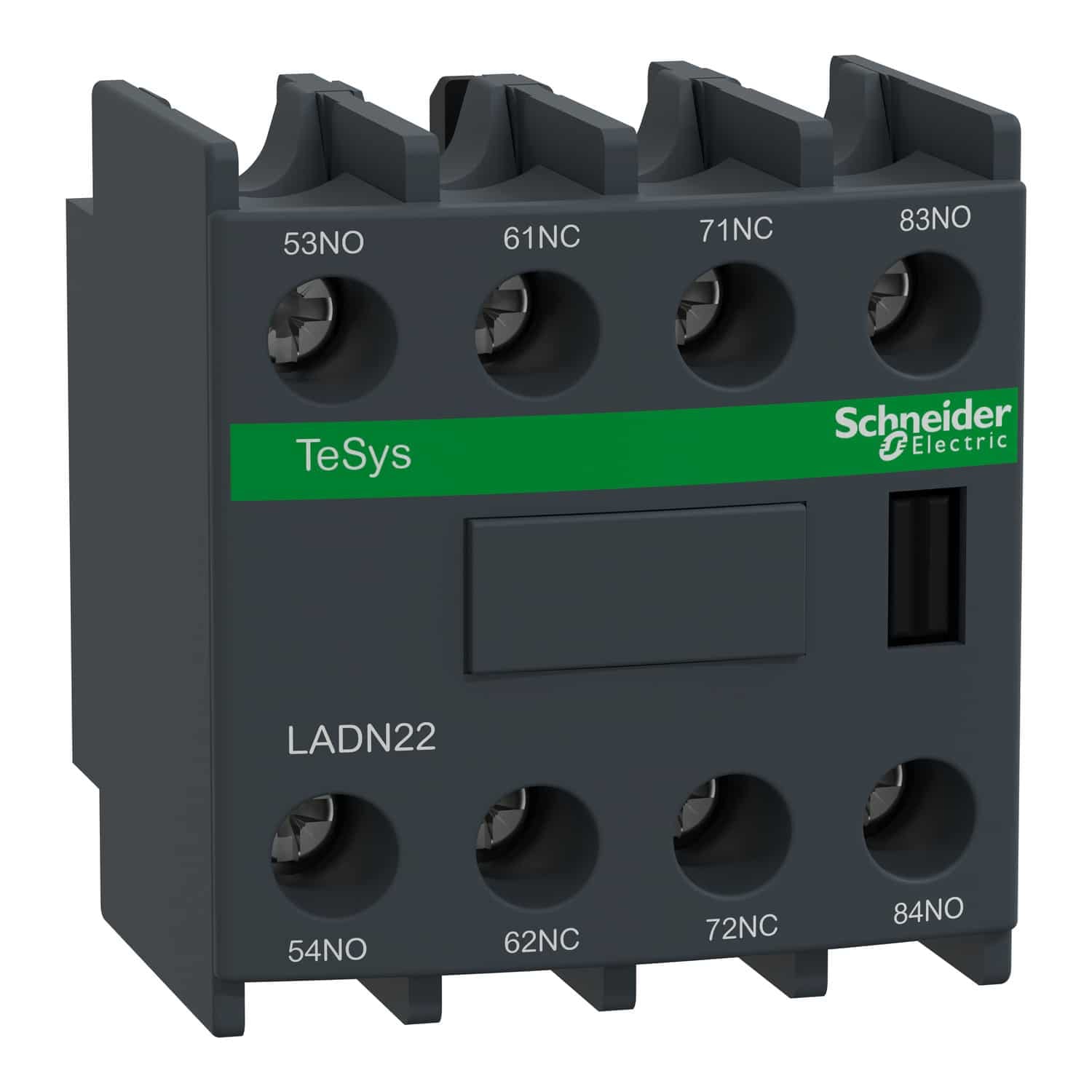 SCHNEIDER ELECTRIC - Blocco contatti ausiliari TeSys - 2NO + 2NC - Morsetti a vite