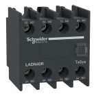 SCHNEIDER ELECTRIC - Blocco contatti ausiliari, TeSys Deca, 4NO, morsetti a vite