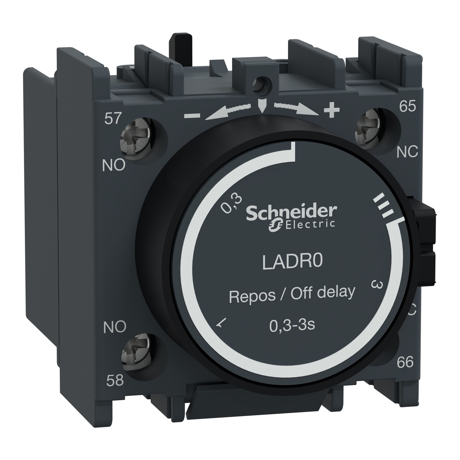 SCHNEIDER ELECTRIC - Blocco contatti ausiliari TeSys - 1NO + 1NC - Morsetti a vite