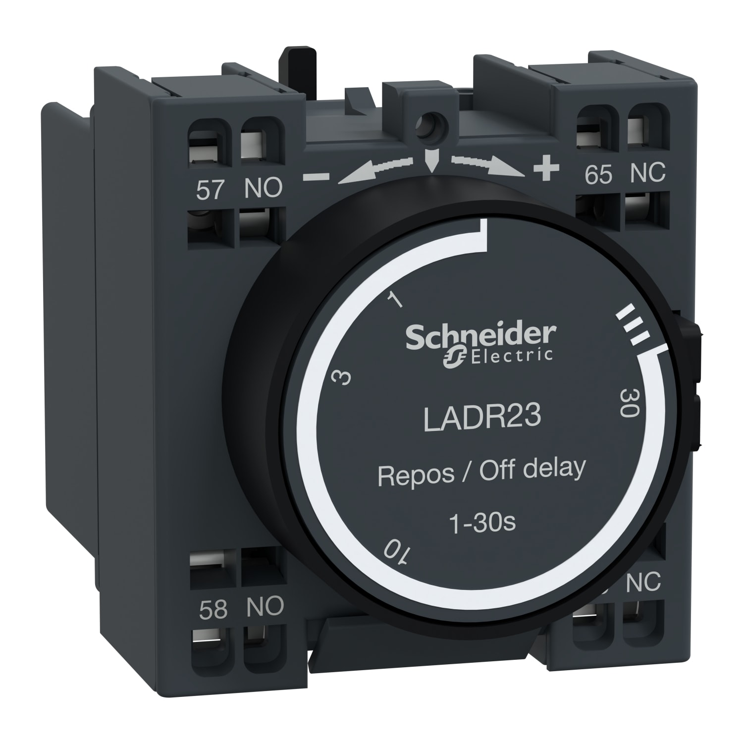 SCHNEIDER ELECTRIC - Blocco contatti ausiliari TeSys - 1NO + 1NC - Terminali a molla