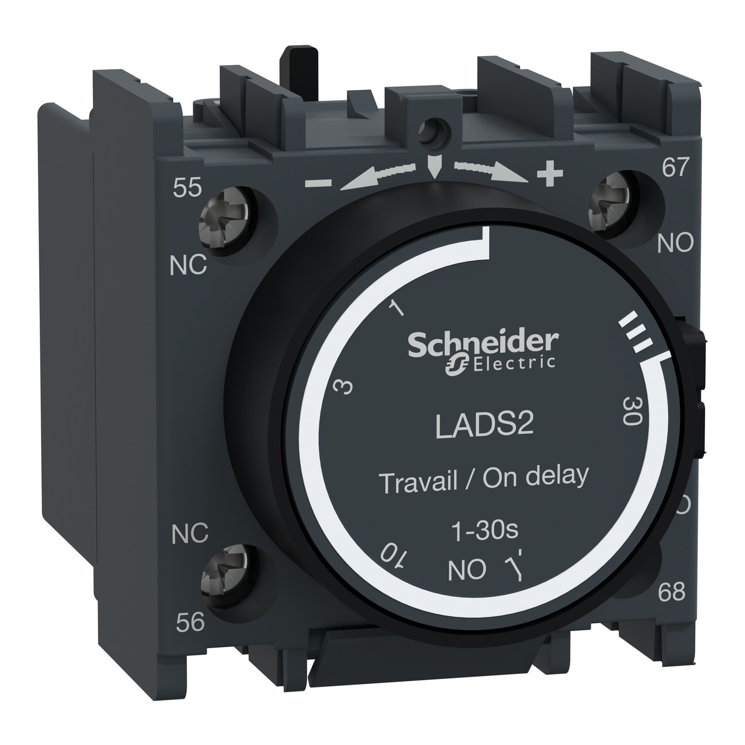 SCHNEIDER ELECTRIC - Blocco contatti ausiliari TeSys - 1NO + 1NC - Morsetti a vite