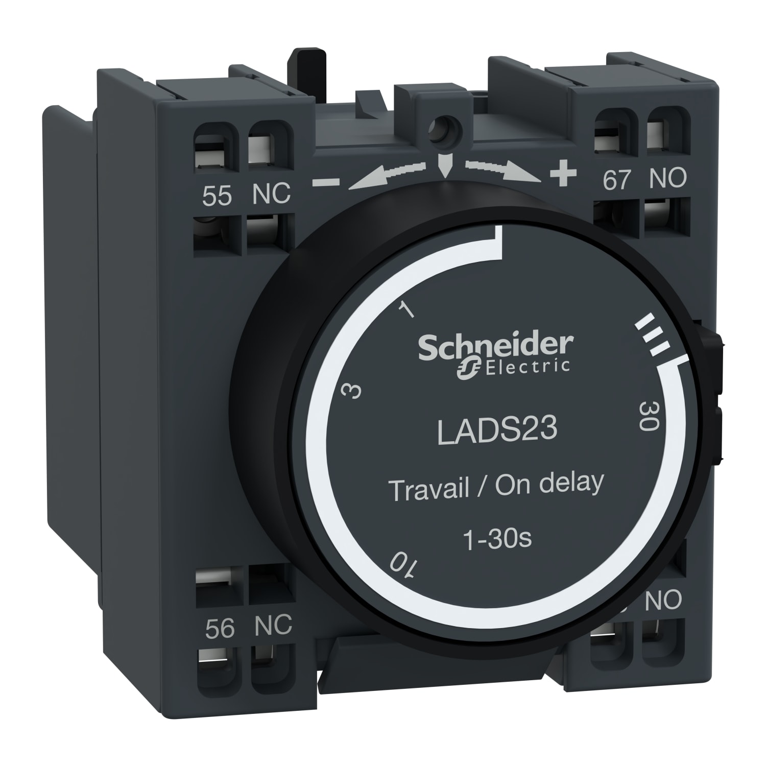 SCHNEIDER ELECTRIC - Blocco contatti ausiliari TeSys - 1NO + 1NC - Terminali a molla