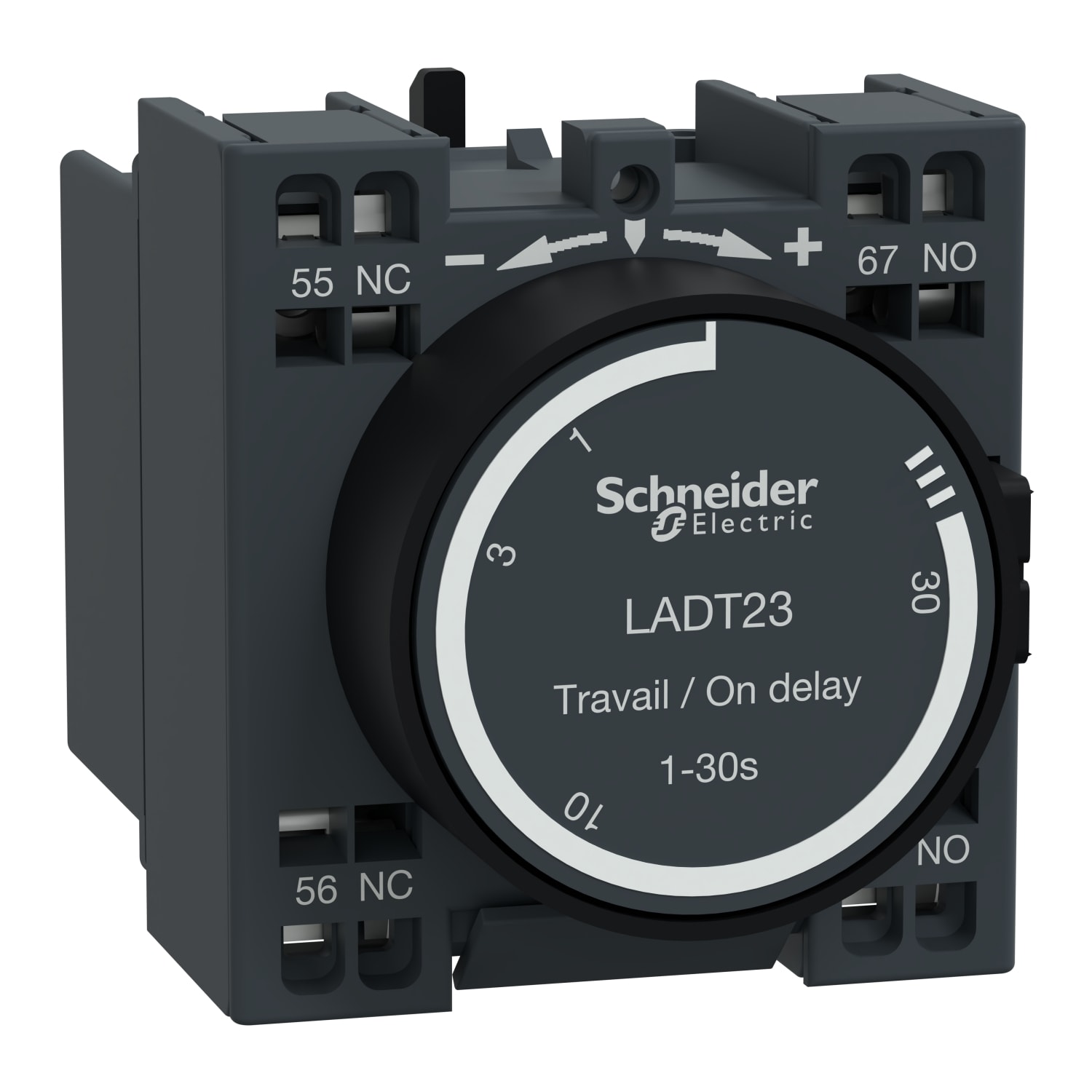 SCHNEIDER ELECTRIC - Blocco contatti ausiliari TeSys - 1NO + 1NC - Terminali a molla