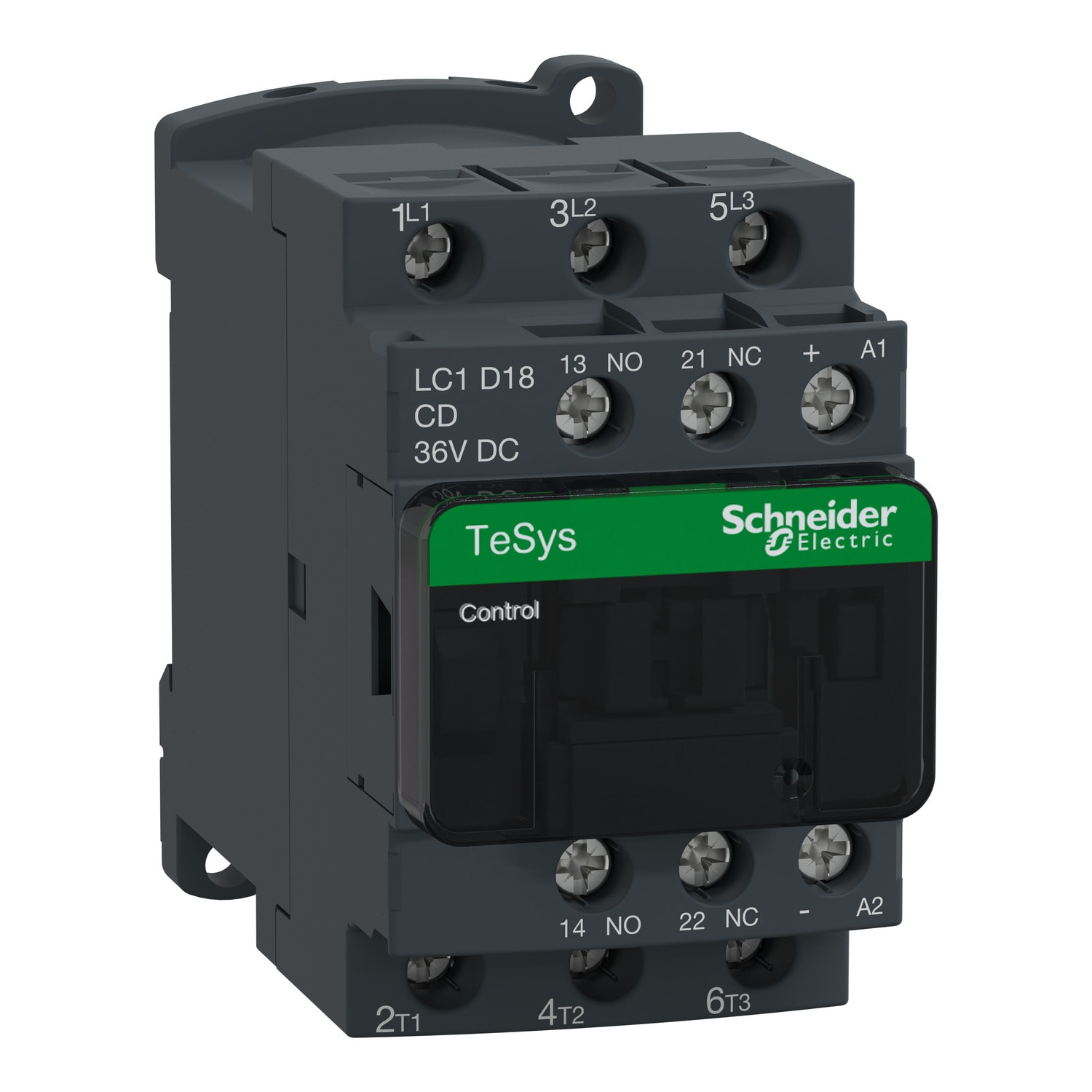 SCHNEIDER ELECTRIC - CONTATTORE 18A 36VCC
