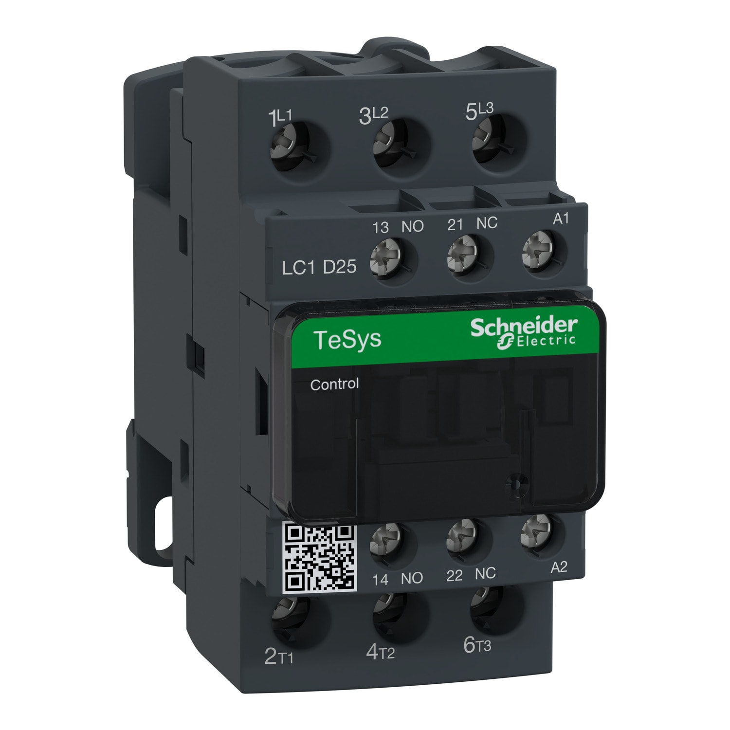 SCHNEIDER ELECTRIC - Contattore TeSys LC1D - 3 poli - AC3 440V 25 A - 220 V AC