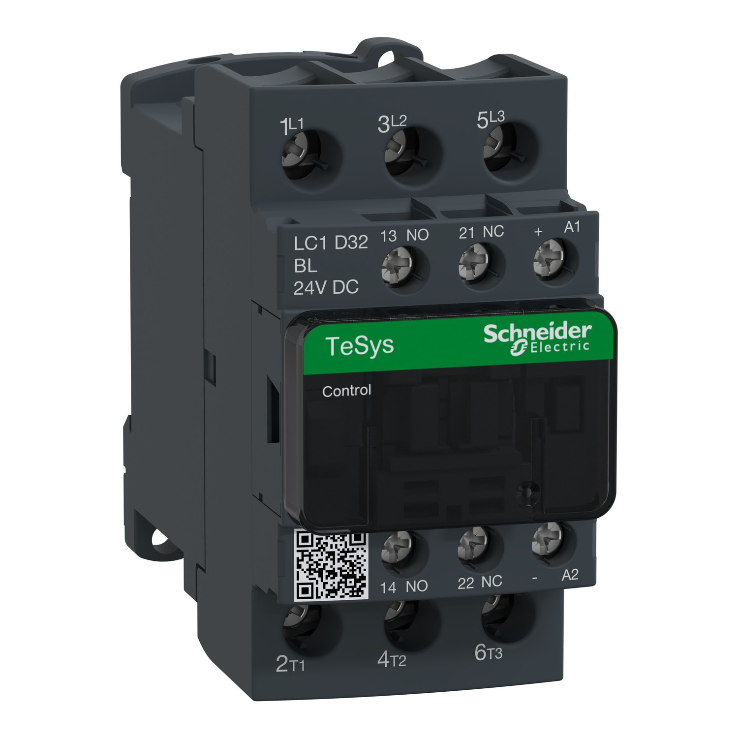 SCHNEIDER ELECTRIC - Contattore TeSys LC1D - 3 poli - AC3 440V 32 A - 24 V CC