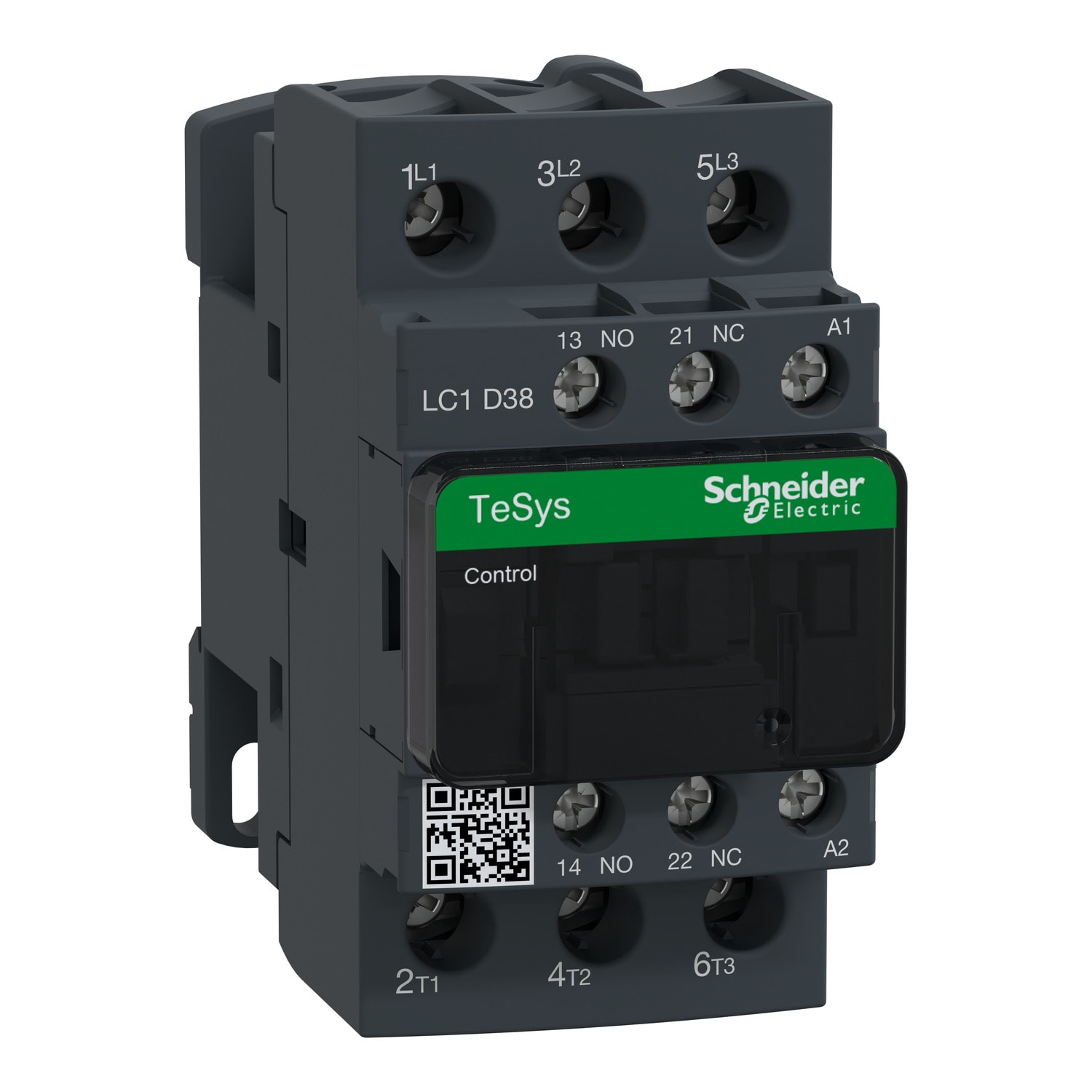 SCHNEIDER ELECTRIC - Contattore TeSys LC1D - 3 poli - AC3 440V 38 A - 24 V AC