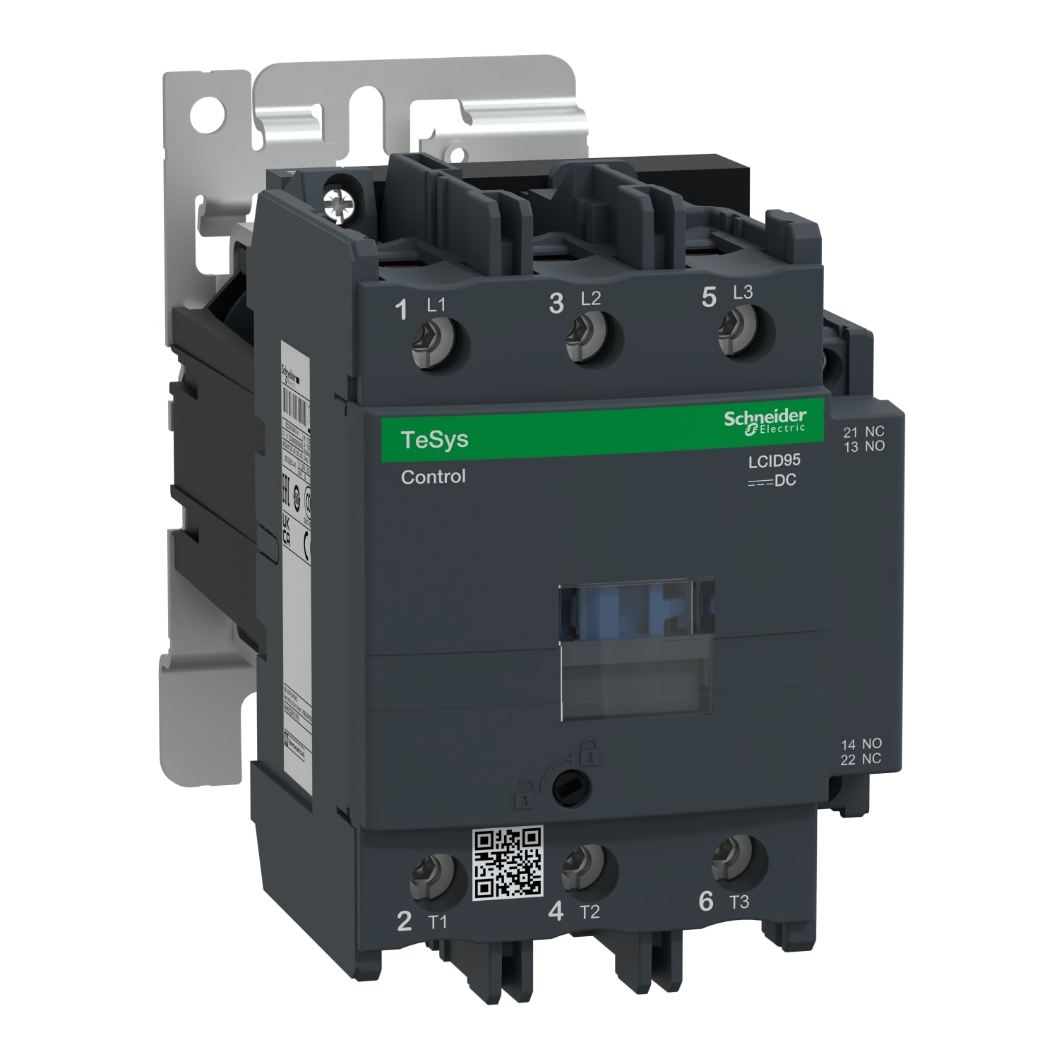 SCHNEIDER ELECTRIC - Contattore TeSys LC1D - 3 poli - AC3 440V 95 A - 24 V CC