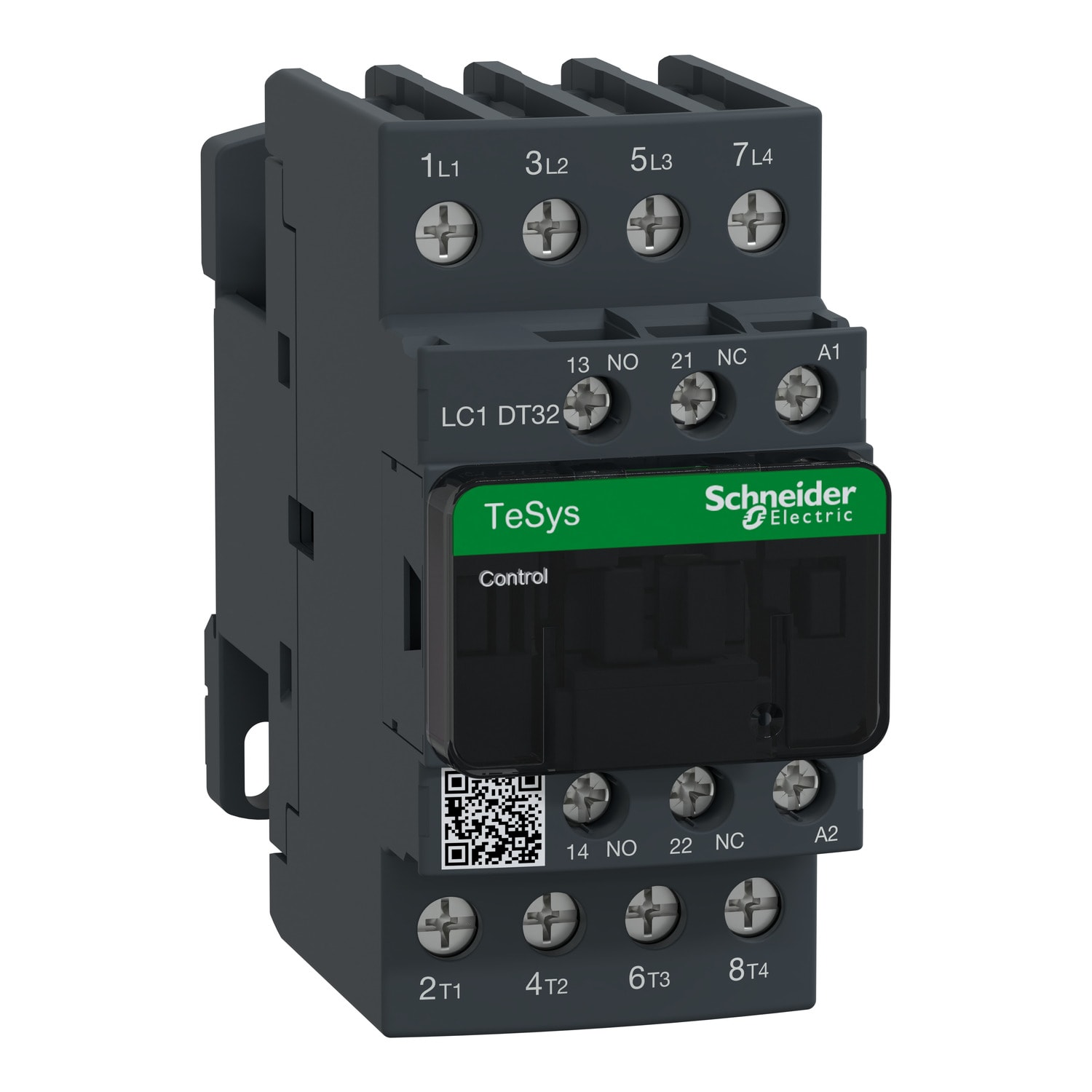 SCHNEIDER ELECTRIC - Contattore, TeSys Deca, 4P(4 NO), AC-1, <=440V, 32A,bobina  240V AC 50/60Hz connessioni a vite