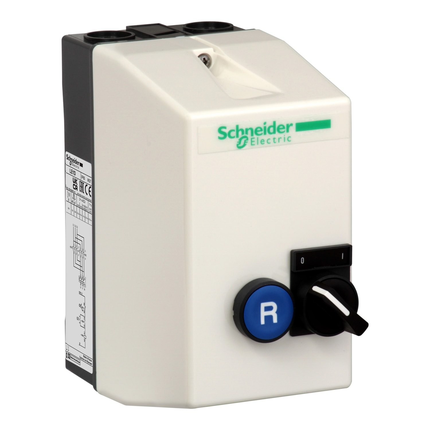 SCHNEIDER ELECTRIC - Avviatore in cassetta, TeSys, LE, 12A - 230 Vca 2 posizioni più Reset