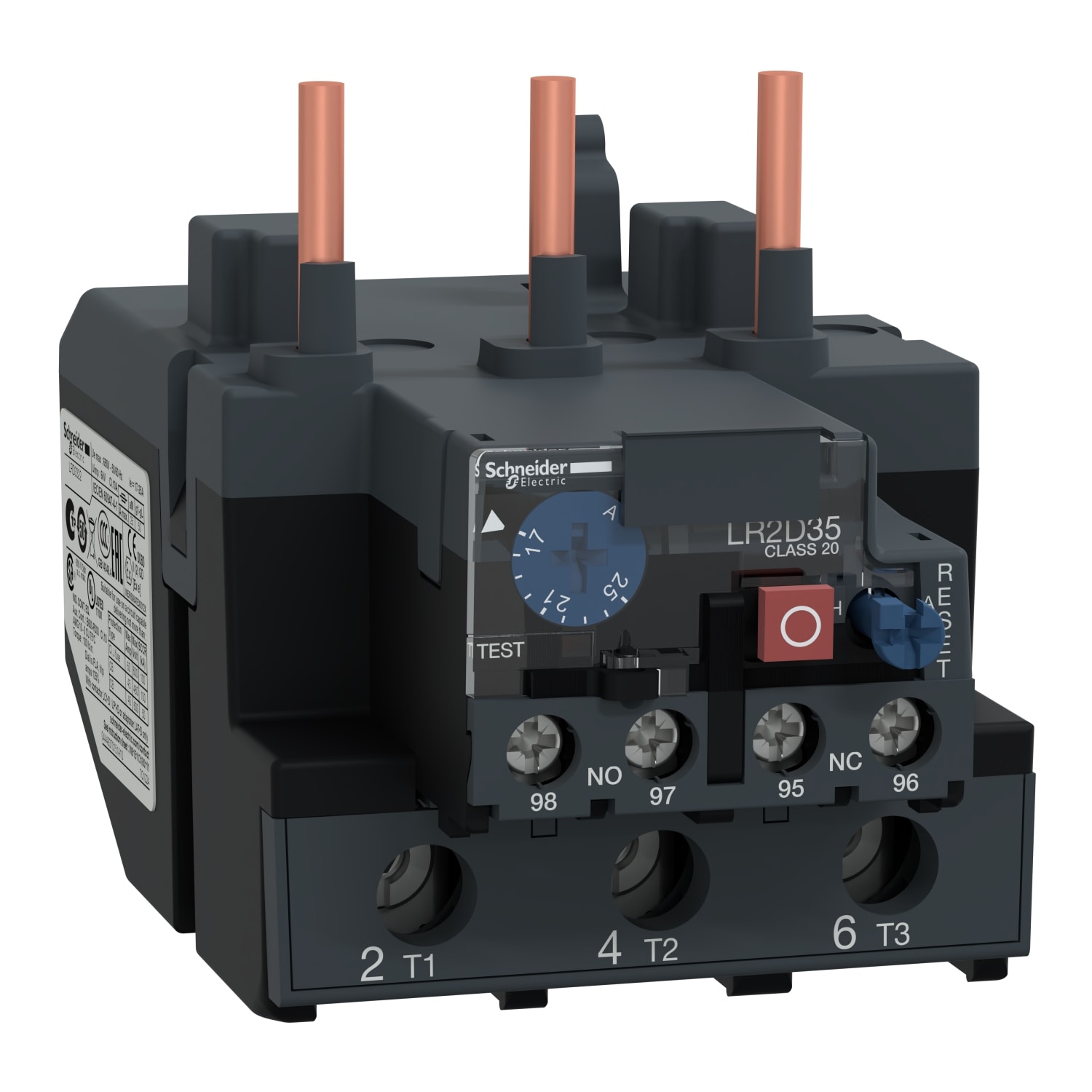 SCHNEIDER ELECTRIC - Relè sovraccarico termico per motore TeSys - 17...25 A - Classe 20A
