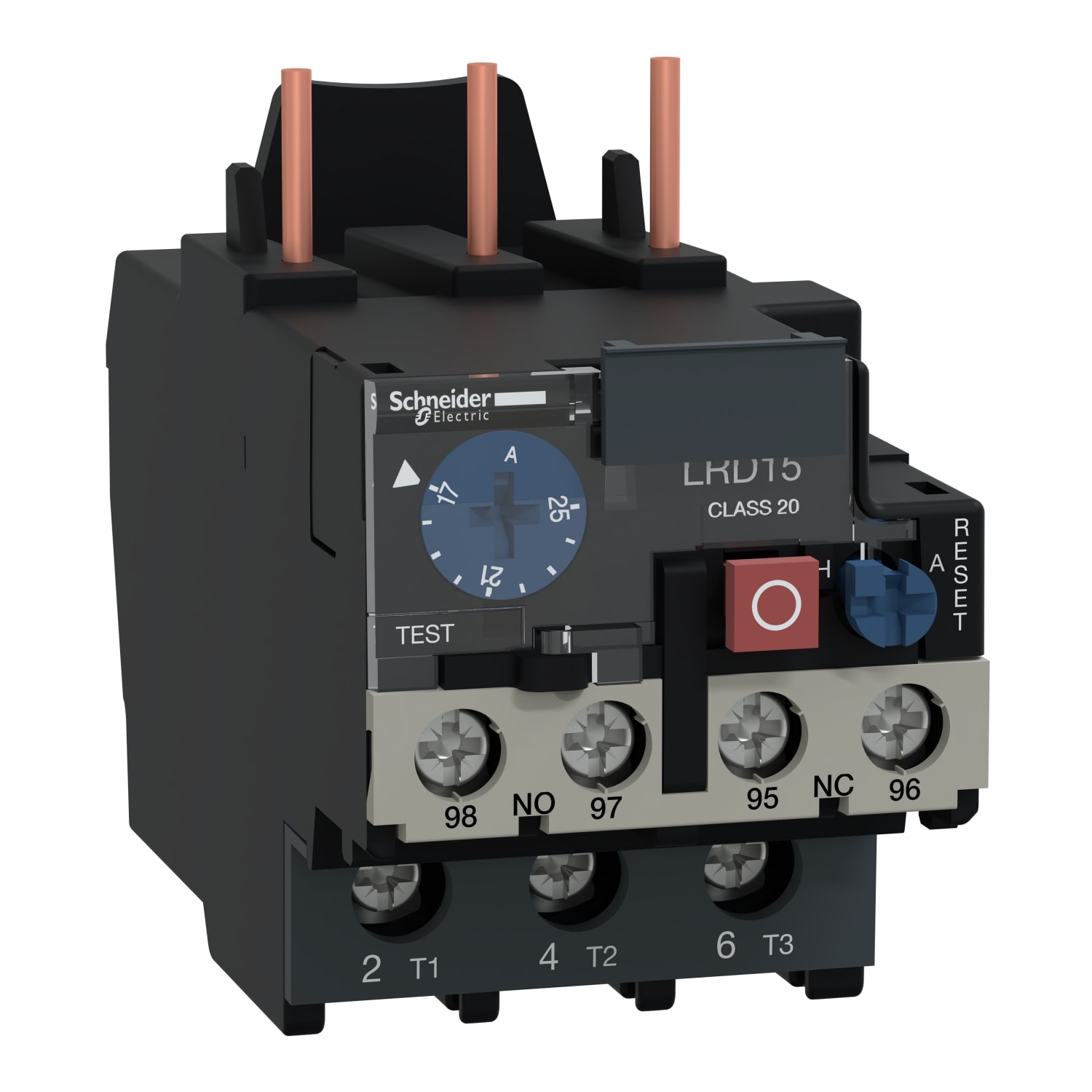 SCHNEIDER ELECTRIC - Relè sovraccarico termico per motore TeSys - 17...25 A - Classe 20A