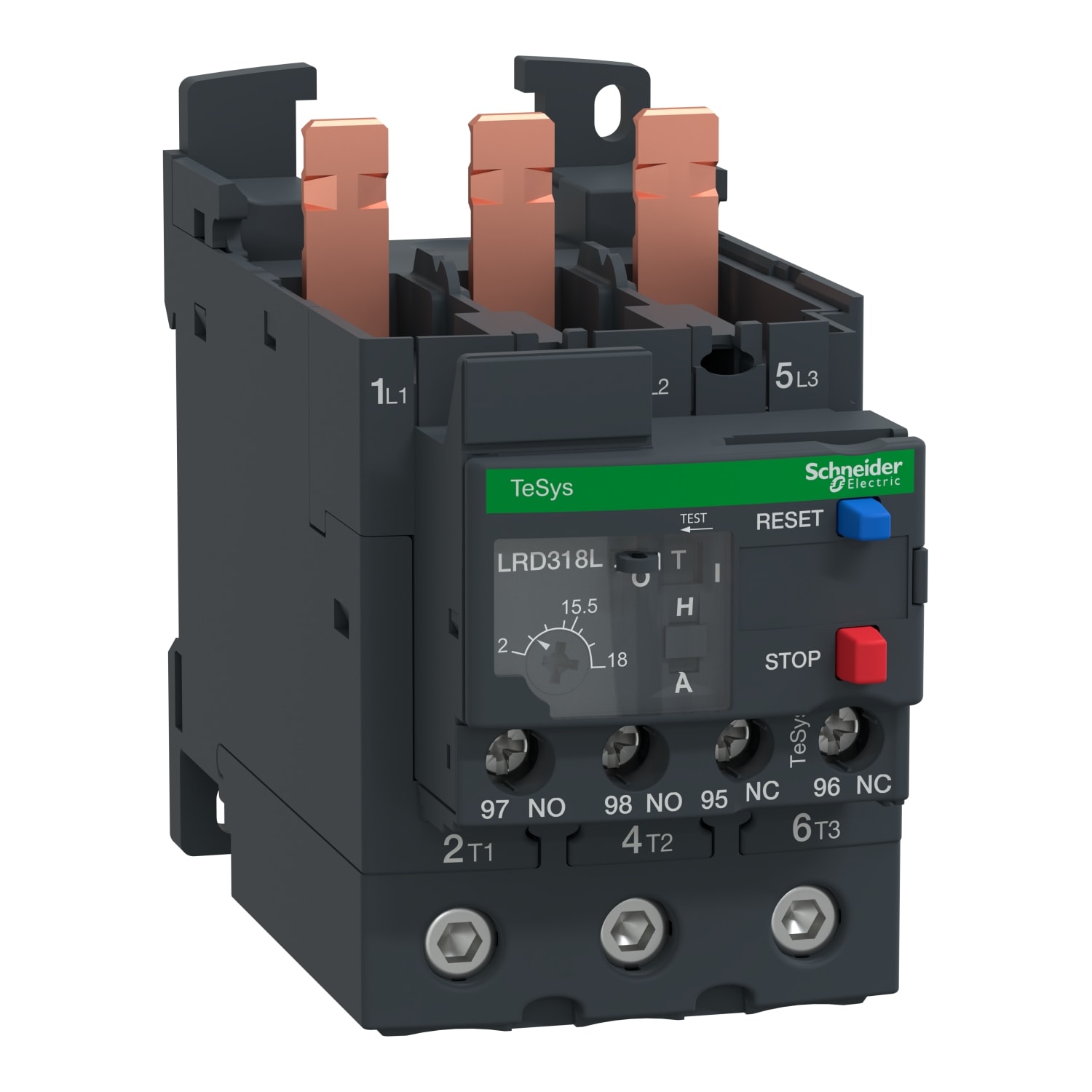 SCHNEIDER ELECTRIC - Relè sovraccarico termico per motore TeSys - 12...18 A - Classe 20A