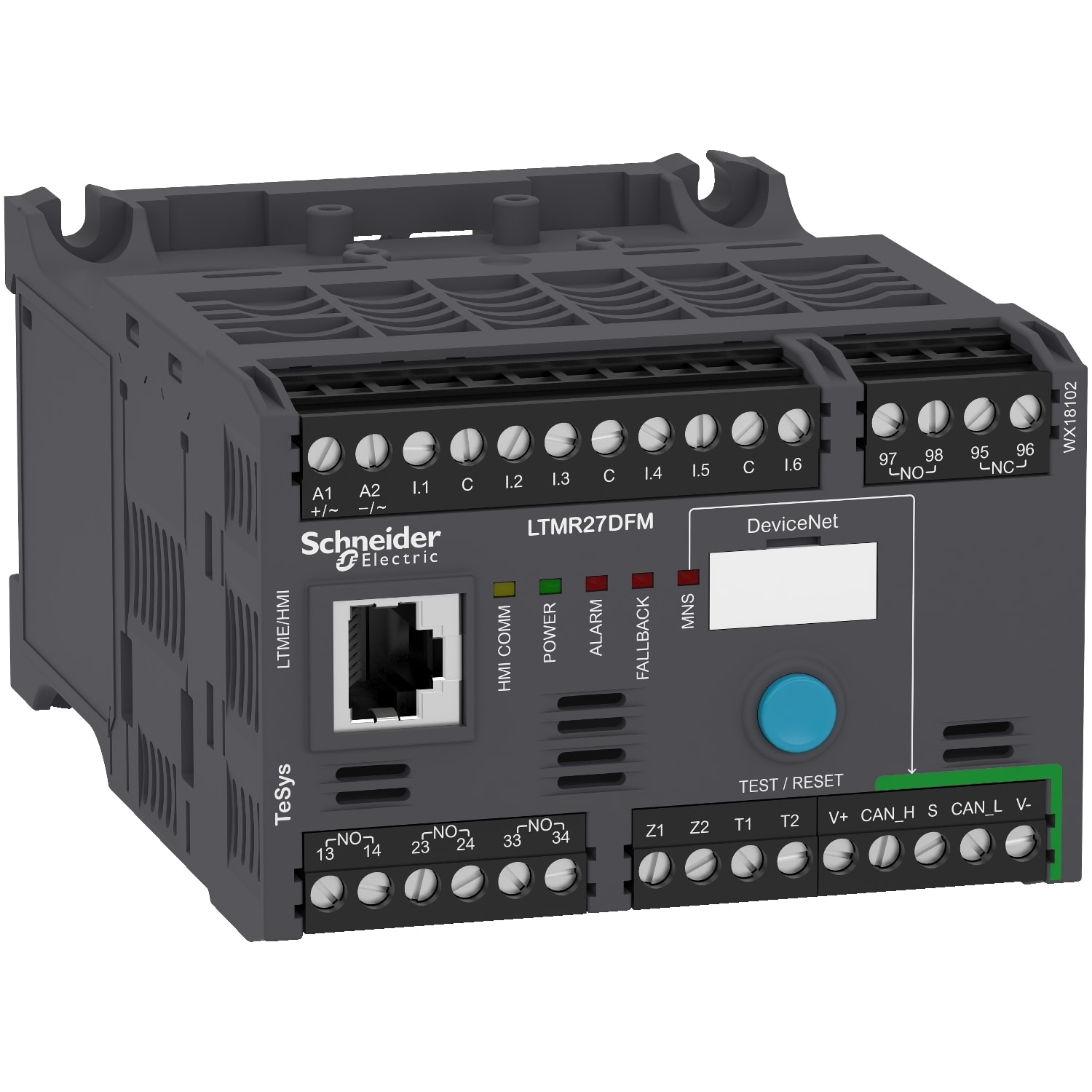 SCHNEIDER ELECTRIC - Controllore per motori LTMR TeSys T - 100...240 Vca 27 A per DeviceNet