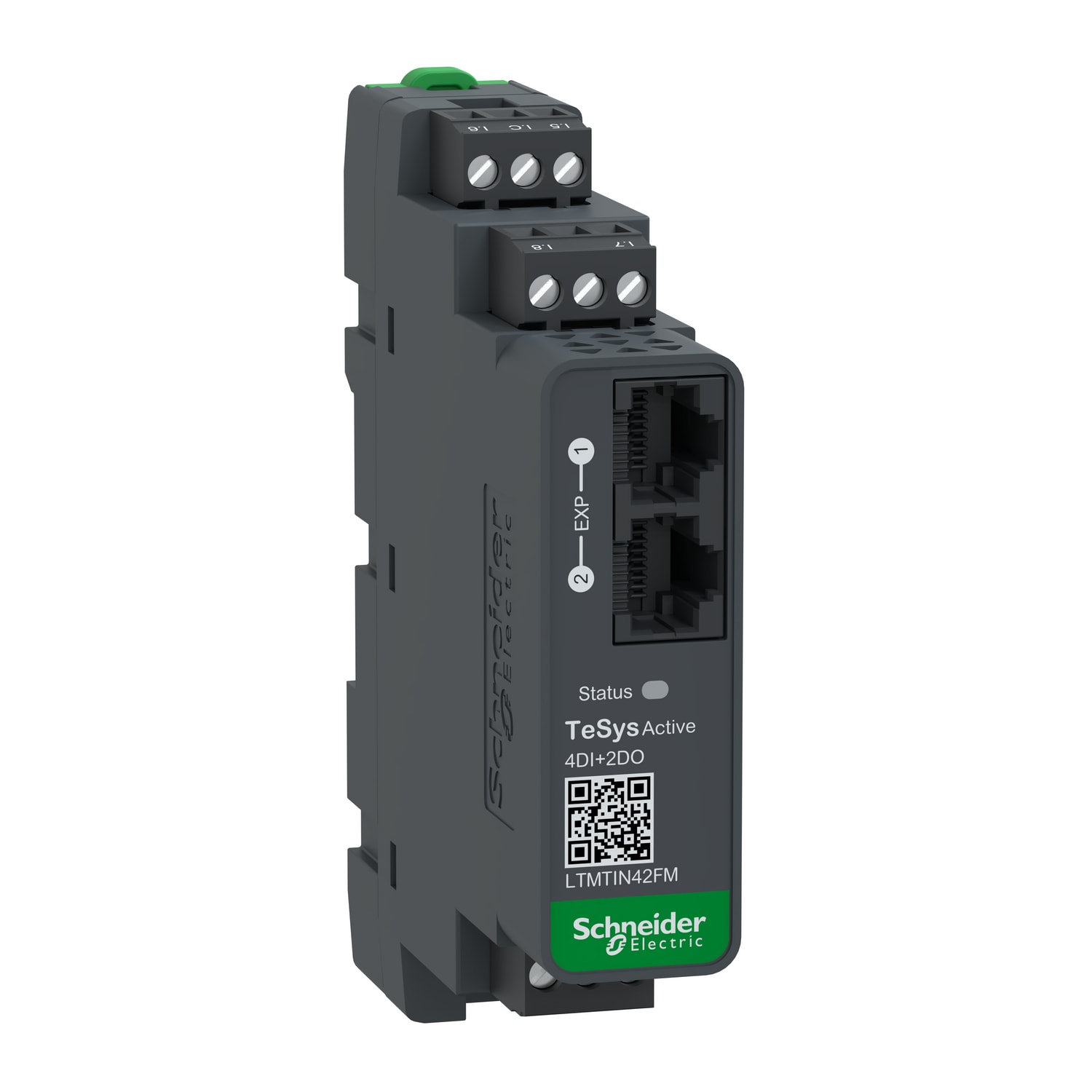 SCHNEIDER ELECTRIC - Modulo di espansione, TeSys Tera, digitale 4 ingressi 2 uscite CA, ingressi da 100 a 240 V CA/CC, per la gestione dei motori