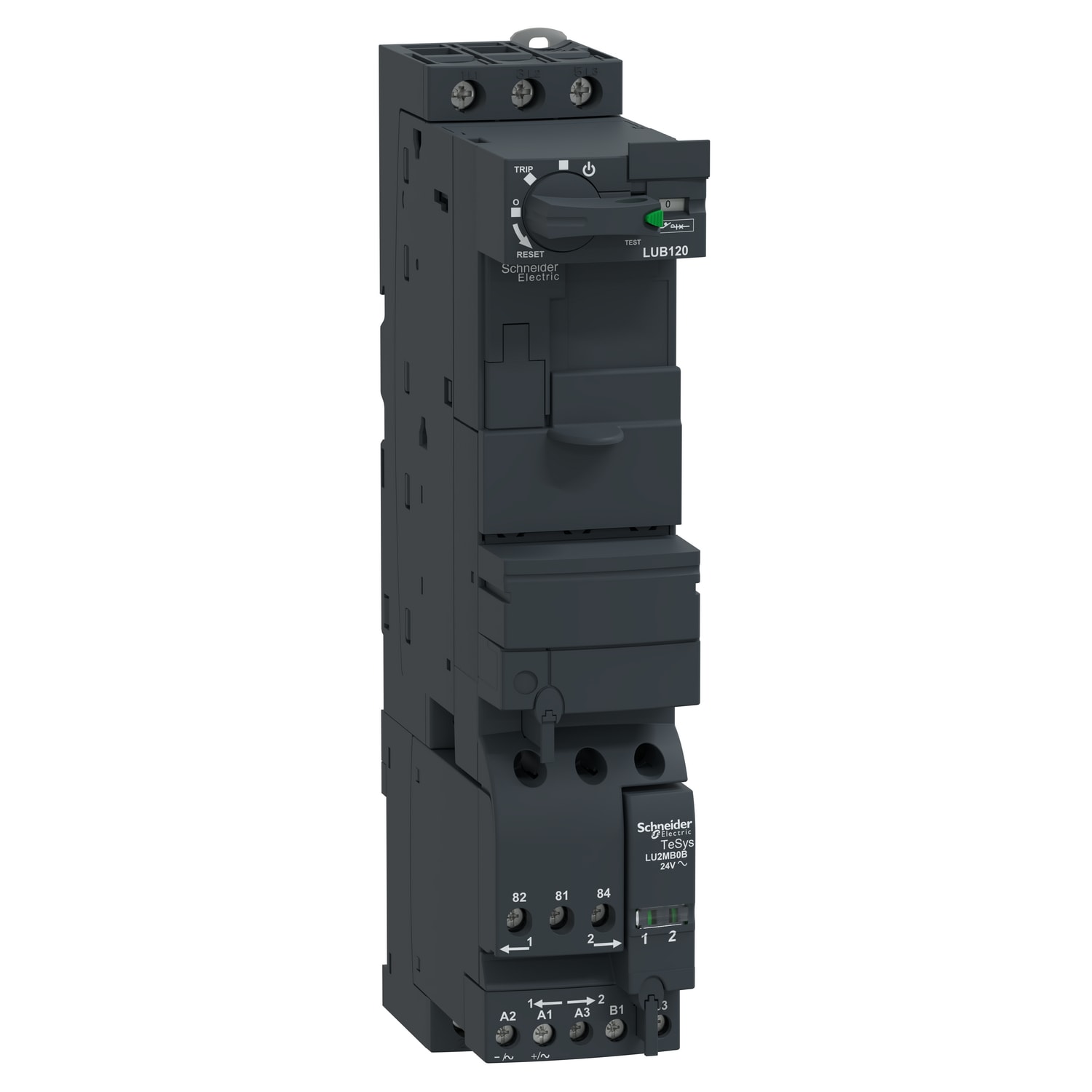 SCHNEIDER ELECTRIC - Base di potenza - TeSys U - 12 A - 24 V CA - Controllo morsetti a vite