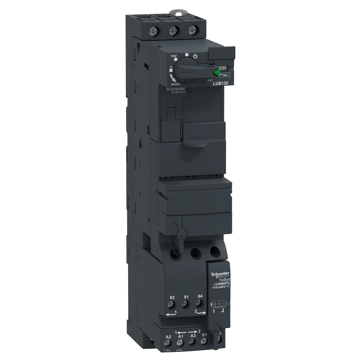 SCHNEIDER ELECTRIC - Base di potenza - TeSys U - 12 A - 110...220 V CC - Controllo morsetti a vite