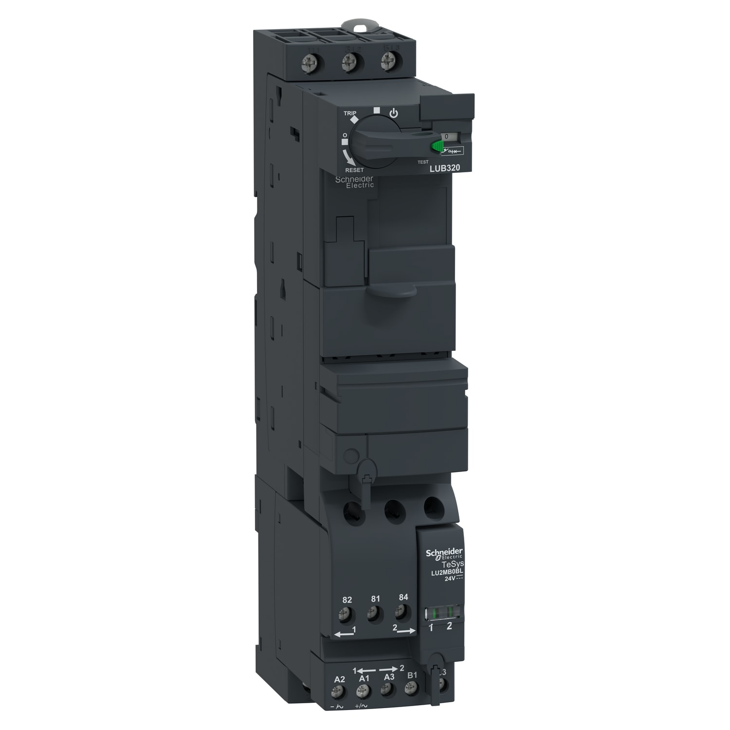 SCHNEIDER ELECTRIC - Base di potenza - TeSys U - 32 A - 24 V CC - Controllo morsetti a vite