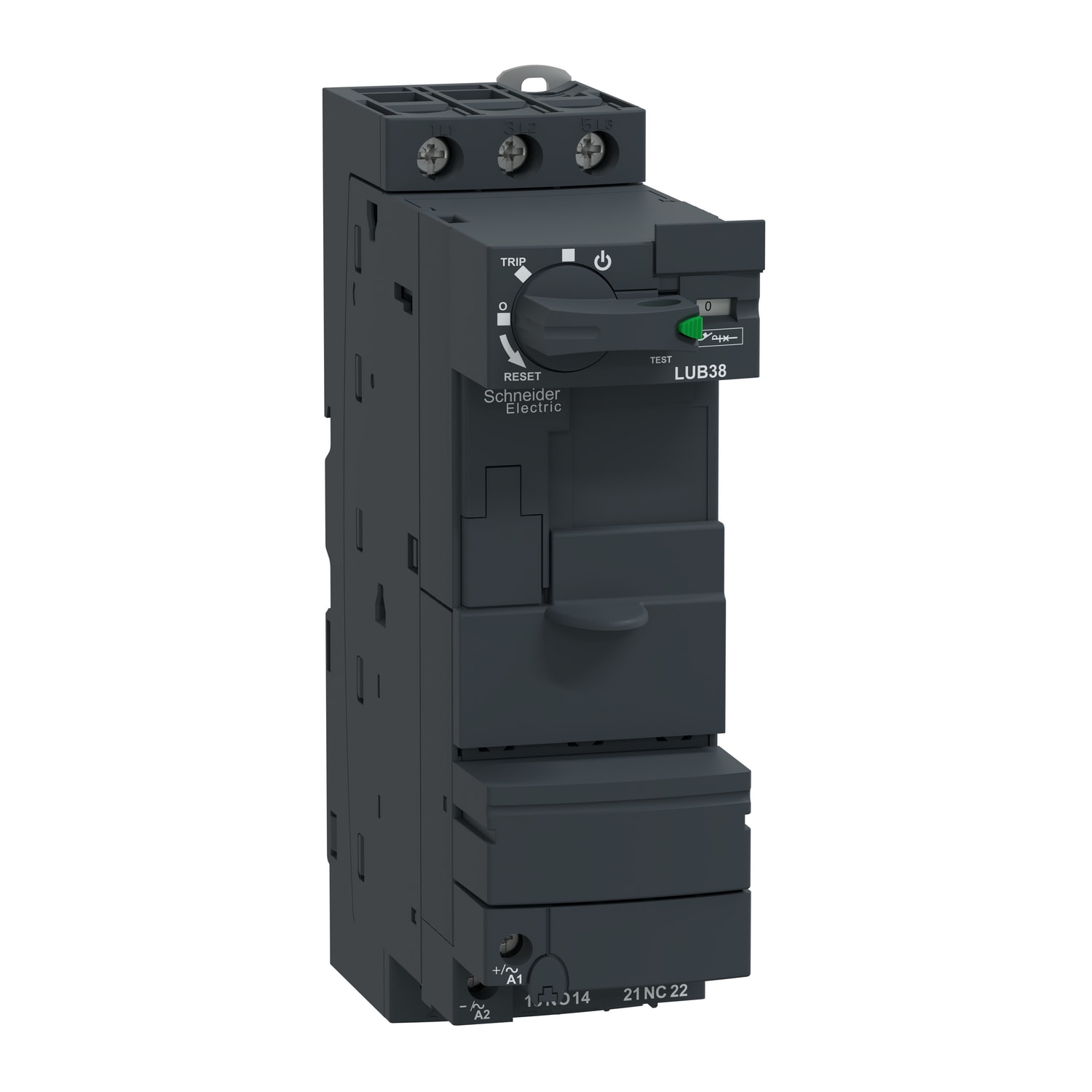 SCHNEIDER ELECTRIC - Base di potenza non reversibile, TeSys Ultra, 3P, 1NO + 1NC, 38 A, 690 V